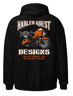 Harlen Quest Designs Logo Unisex Hoodie
