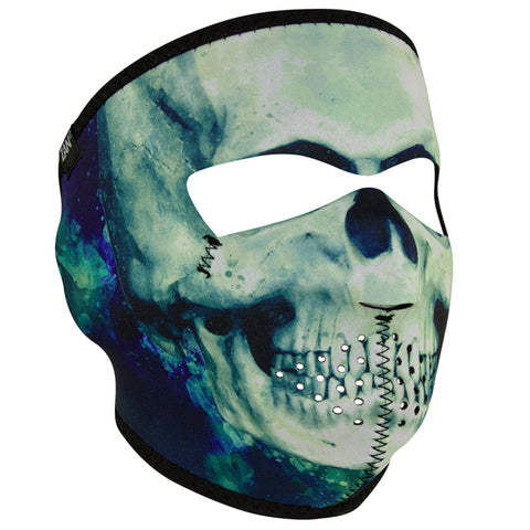 WNFM414 ZAN&reg; Full Mask- Neoprene- Paint Skull