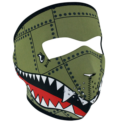 WNFM010 ZAN® Full Mask- Neoprene- Bomber