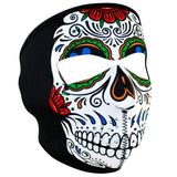 WNFM413 ZAN&reg; Full Mask- Neoprene- Muerte Skull