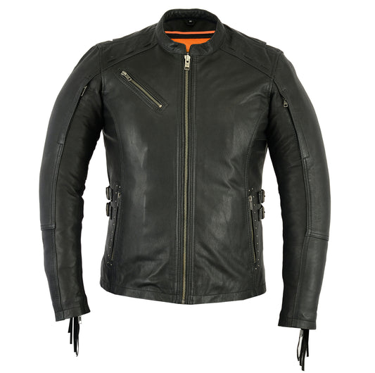 DS880 Women&#039;s Stylish Jacket with Fringe