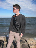 10111 Black Pebble Leather Freedom Sling