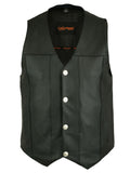 DS141 Men's Single Back Panel Concealed Carry Vest (Buffalo Nickel Sn