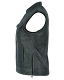 DS229  Women's Premium Single Back Panel Concealment Vest - GRAY