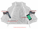 DS111 Traditional Single Back Panel Concealed Carry Vest