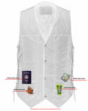 DS113 Men's Textile Ten Pocket Utility Vest
