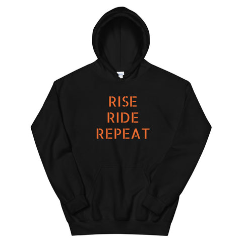 Rise Ride Repeat Hoodie - Gears on Back