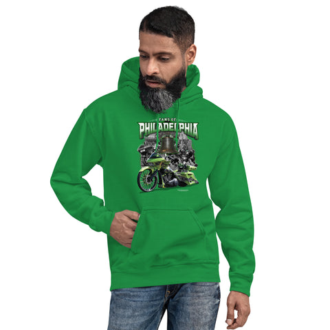 Fans of Philadelphia Unisex Football Hoodie