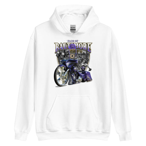 Fans of Baltimore Unisex Football Hoodie